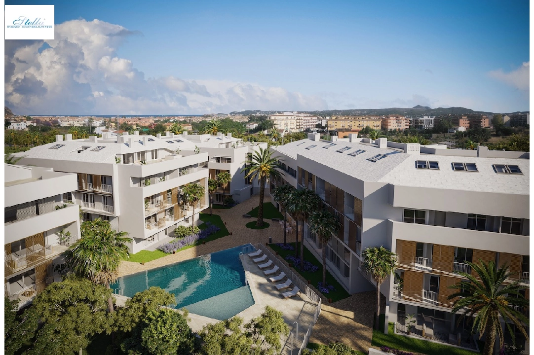 Apartment in Javea(Puerto) te koop, woonoppervlakte 65 m², Airconditioning, 2 slapkamer, 2 badkamer, Zwembad, ref.: CA-A-1750-AMBI-1
