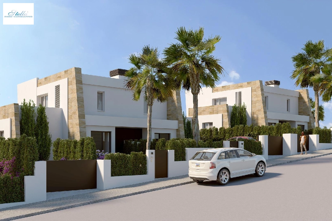 Villa in Algorfa(Algorfa) te koop, woonoppervlakte 109 m², Airconditioning, grondstuk 260 m², 3 slapkamer, 2 badkamer, Zwembad, ref.: AM-1042DA-3700-4