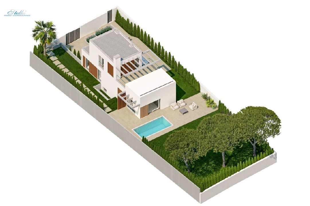 Villa in Finestrat(Finestrat) te koop, woonoppervlakte 151 m², Airconditioning, grondstuk 409 m², 3 slapkamer, 2 badkamer, Zwembad, ref.: AM-1107DA-3700-13