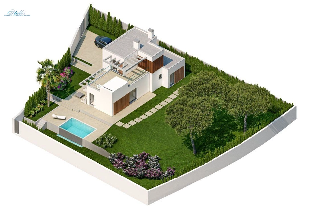 Villa in Finestrat(Finestrat) te koop, woonoppervlakte 151 m², Airconditioning, grondstuk 409 m², 3 slapkamer, 2 badkamer, Zwembad, ref.: AM-1107DA-3700-9