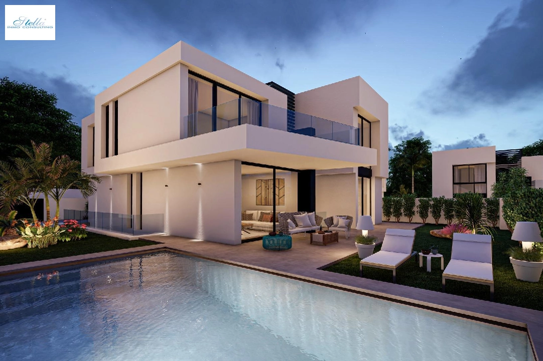 Villa in La Nucia(Urbanizaciones) te koop, woonoppervlakte 324 m², Airconditioning, grondstuk 547 m², 4 slapkamer, 4 badkamer, Zwembad, ref.: AM-1155DA-3700-12