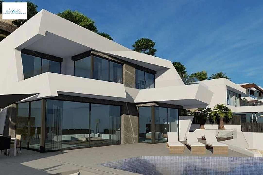 Villa in Calpe(Urbanizaciones) te koop, woonoppervlakte 489 m², Airconditioning, grondstuk 770 m², 4 slapkamer, 5 badkamer, Zwembad, ref.: AM-1186DA-3700-5
