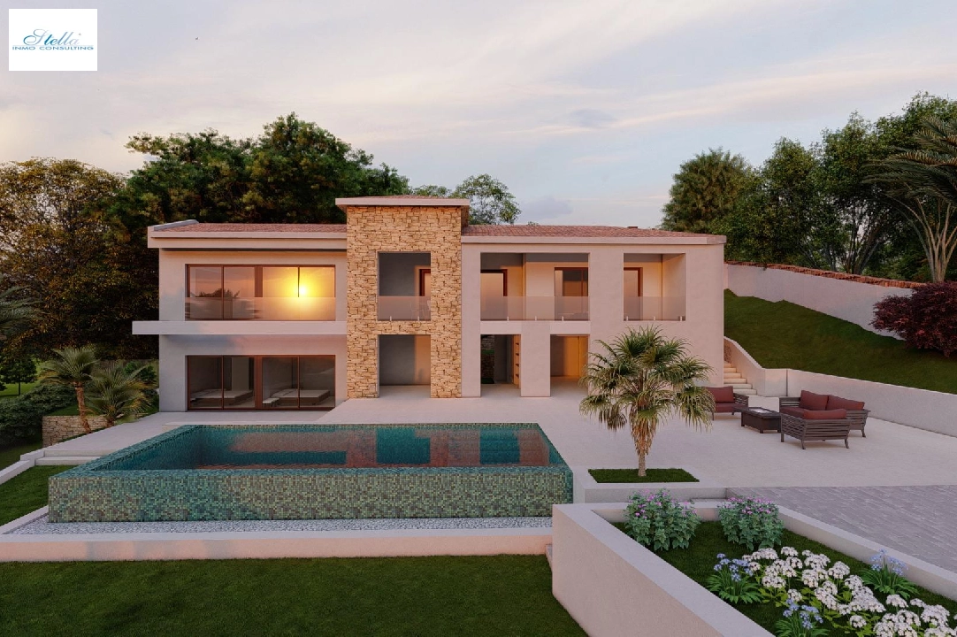 Villa in Altea(La Sierra) te koop, woonoppervlakte 416 m², Airconditioning, grondstuk 1100 m², 4 slapkamer, 4 badkamer, Zwembad, ref.: AM-1229DA-3700-1