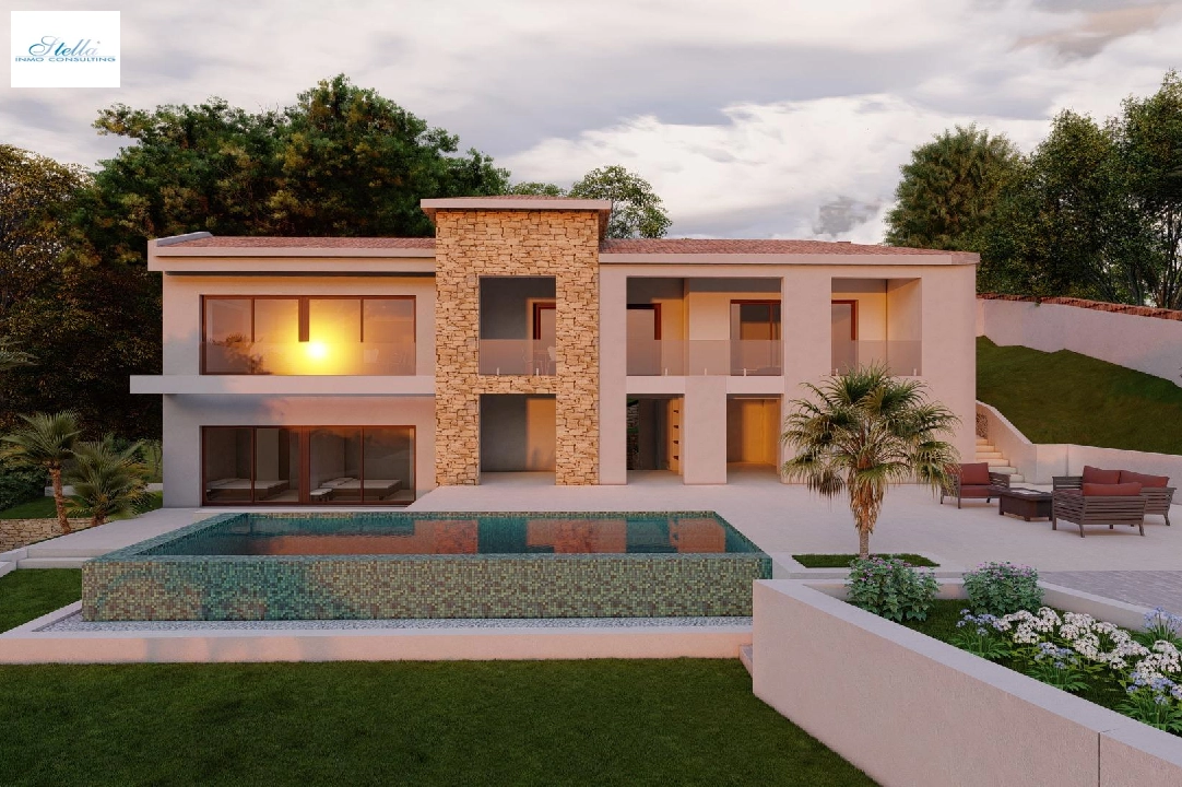 Villa in Altea(La Sierra) te koop, woonoppervlakte 416 m², Airconditioning, grondstuk 1100 m², 4 slapkamer, 4 badkamer, Zwembad, ref.: AM-1229DA-3700-7