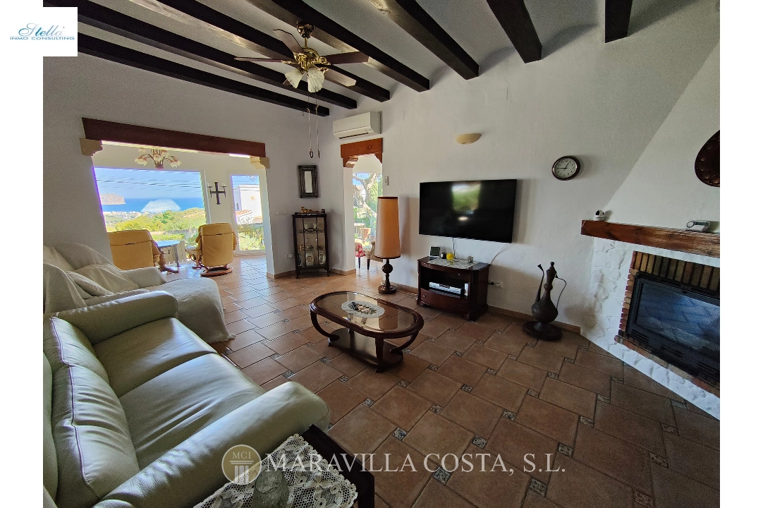Villa in Javea(Costa Nova) te koop, woonoppervlakte 330 m², Airconditioning, grondstuk 1610 m², 5 slapkamer, 3 badkamer, Zwembad, ref.: MV-M-2500-16