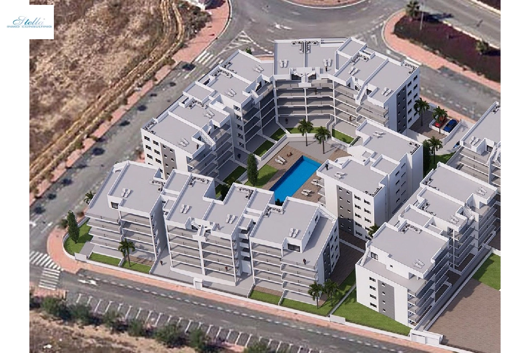 Penthouse Apartment in Los Alcazares te koop, woonoppervlakte 238 m², Staat Eerste bewoning, 3 slapkamer, 2 badkamer, Zwembad, ref.: HA-LAN-326-A04-13