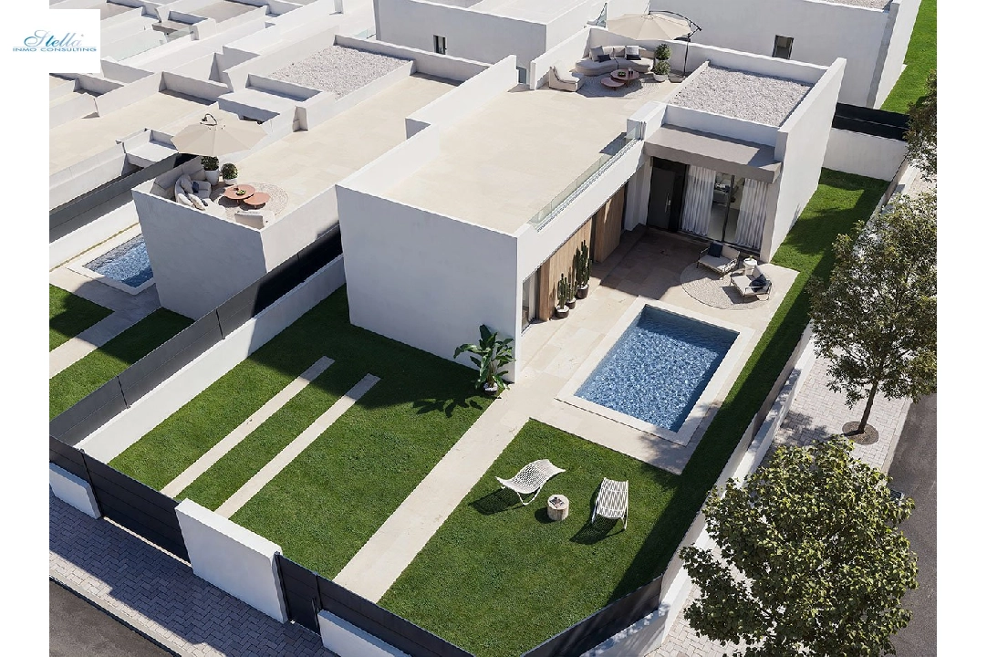 Villa in San Miguel de Salinas te koop, woonoppervlakte 205 m², Staat Eerste bewoning, grondstuk 316 m², 3 slapkamer, 2 badkamer, ref.: HA-SMN-224-E01-8