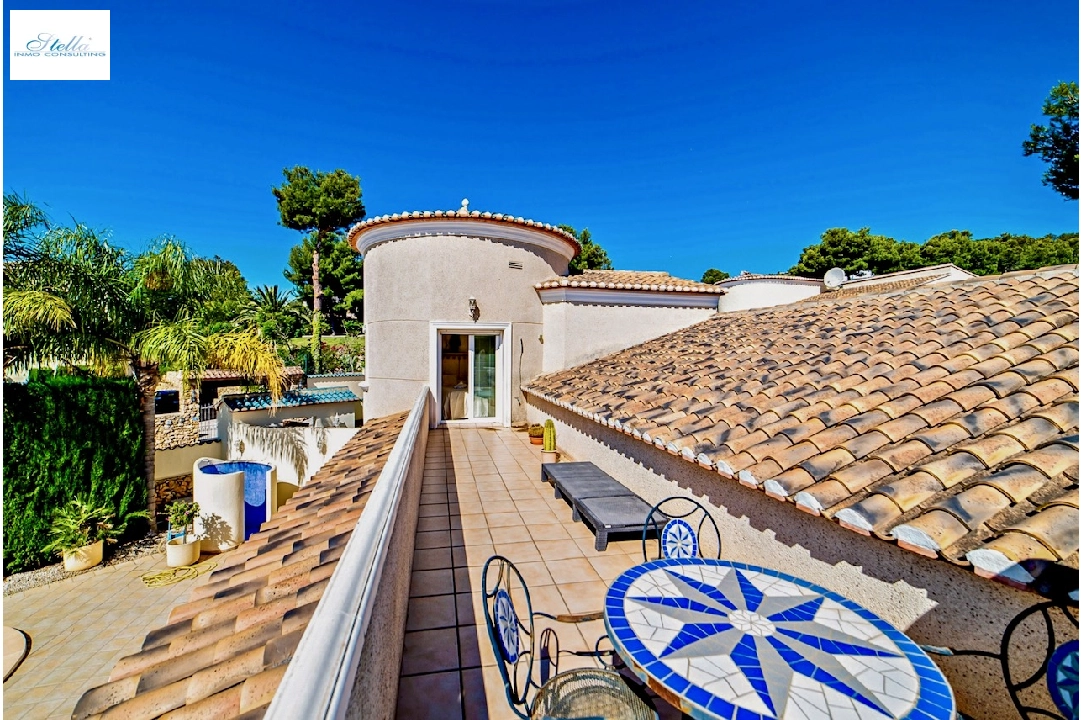 Villa in Benissa(La Fustera) te koop, woonoppervlakte 220 m², Airconditioning, grondstuk 994 m², 4 slapkamer, 3 badkamer, Zwembad, ref.: CA-H-1756-AMB-8