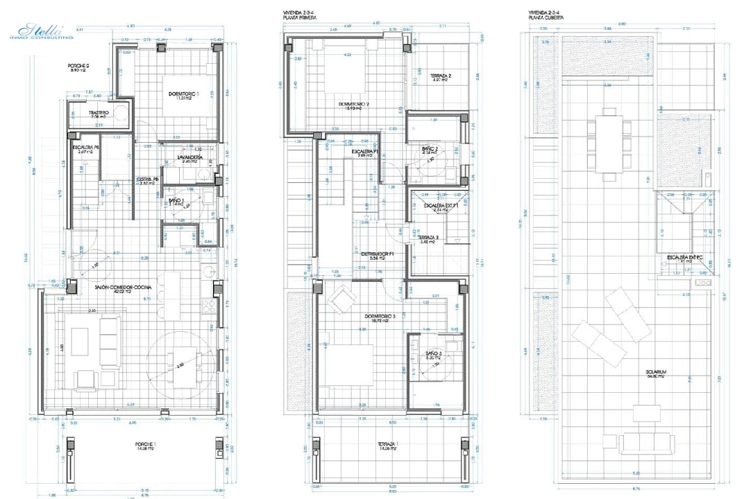 Villa in La Marina te koop, woonoppervlakte 235 m², Staat Eerste bewoning, Airconditioning, grondstuk 272 m², 3 slapkamer, 3 badkamer, Zwembad, ref.: HA-MAN-246-E01-27