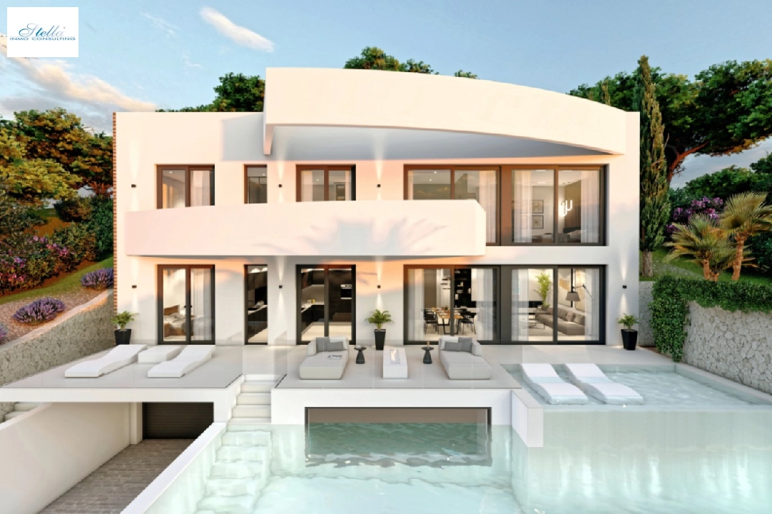 Villa in Altea te koop, woonoppervlakte 540 m², Bouwjaar 2024, Airconditioning, grondstuk 1270 m², 4 slapkamer, 4 badkamer, Zwembad, ref.: BI-AL.H-031-18