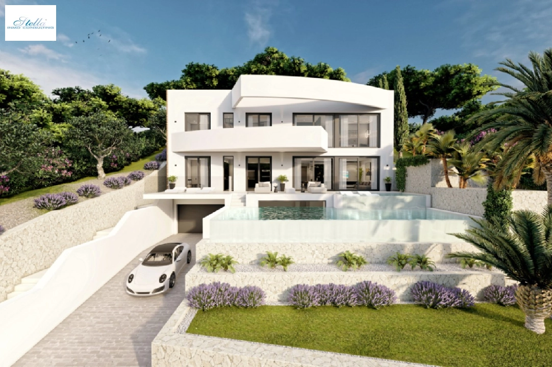 Villa in Altea te koop, woonoppervlakte 540 m², Bouwjaar 2024, Airconditioning, grondstuk 1270 m², 4 slapkamer, 4 badkamer, Zwembad, ref.: BI-AL.H-031-4