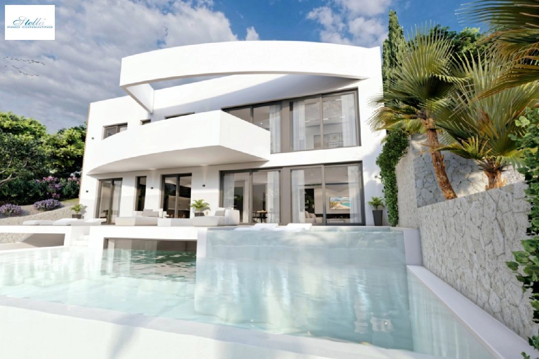 Villa in Altea te koop, woonoppervlakte 540 m², Bouwjaar 2024, Airconditioning, grondstuk 1270 m², 4 slapkamer, 4 badkamer, Zwembad, ref.: BI-AL.H-031-6