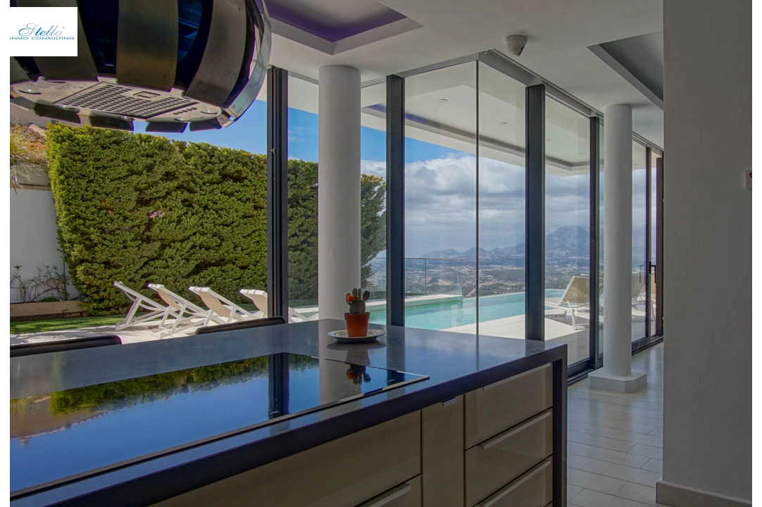 Villa in Altea(Altea Hills) te koop, woonoppervlakte 547 m², Airconditioning, grondstuk 908 m², 6 slapkamer, 5 badkamer, Zwembad, ref.: BP-7056ALT-28