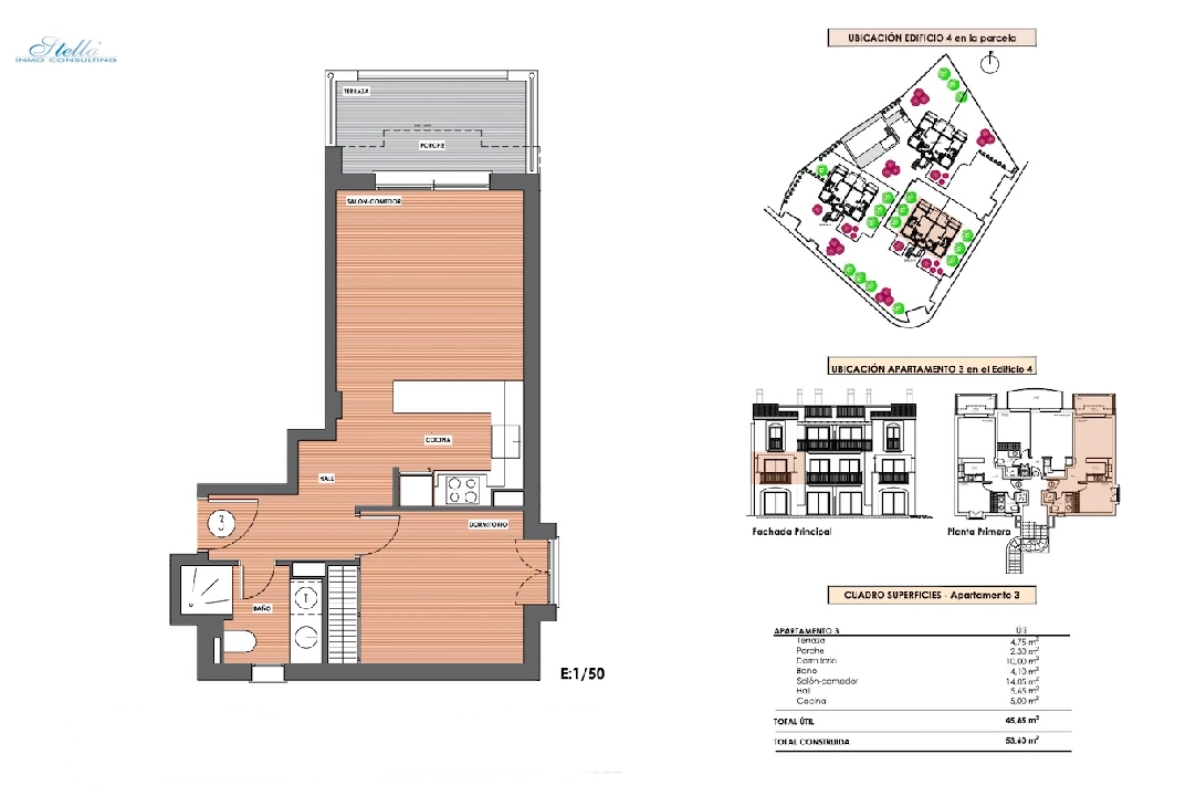 Apartment in Denia(Denia) te koop, woonoppervlakte 54 m², Airconditioning, 1 slapkamer, 1 badkamer, Zwembad, ref.: CA-A-1761-AMBI-3