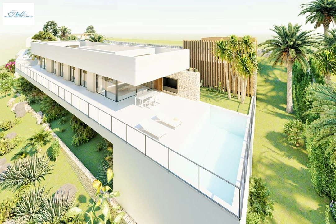 Villa in Denia te koop, woonoppervlakte 176 m², Bouwjaar 2023, Airconditioning, grondstuk 1514 m², 3 slapkamer, 3 badkamer, Zwembad, ref.: BI-DE.H-008-16