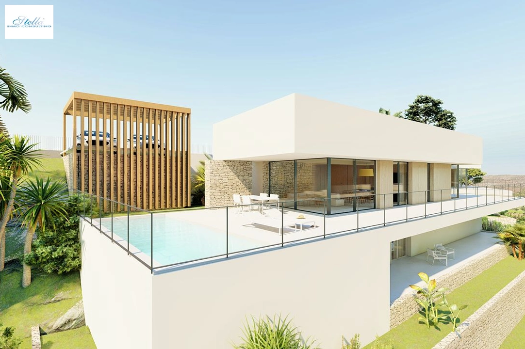 Villa in Denia te koop, woonoppervlakte 176 m², Bouwjaar 2023, Airconditioning, grondstuk 1514 m², 3 slapkamer, 3 badkamer, Zwembad, ref.: BI-DE.H-008-17