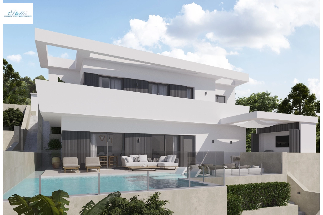 Villa in Moraira(Paichi) te koop, woonoppervlakte 282 m², Airconditioning, grondstuk 450 m², 4 slapkamer, 4 badkamer, ref.: BP-4372MOR-2