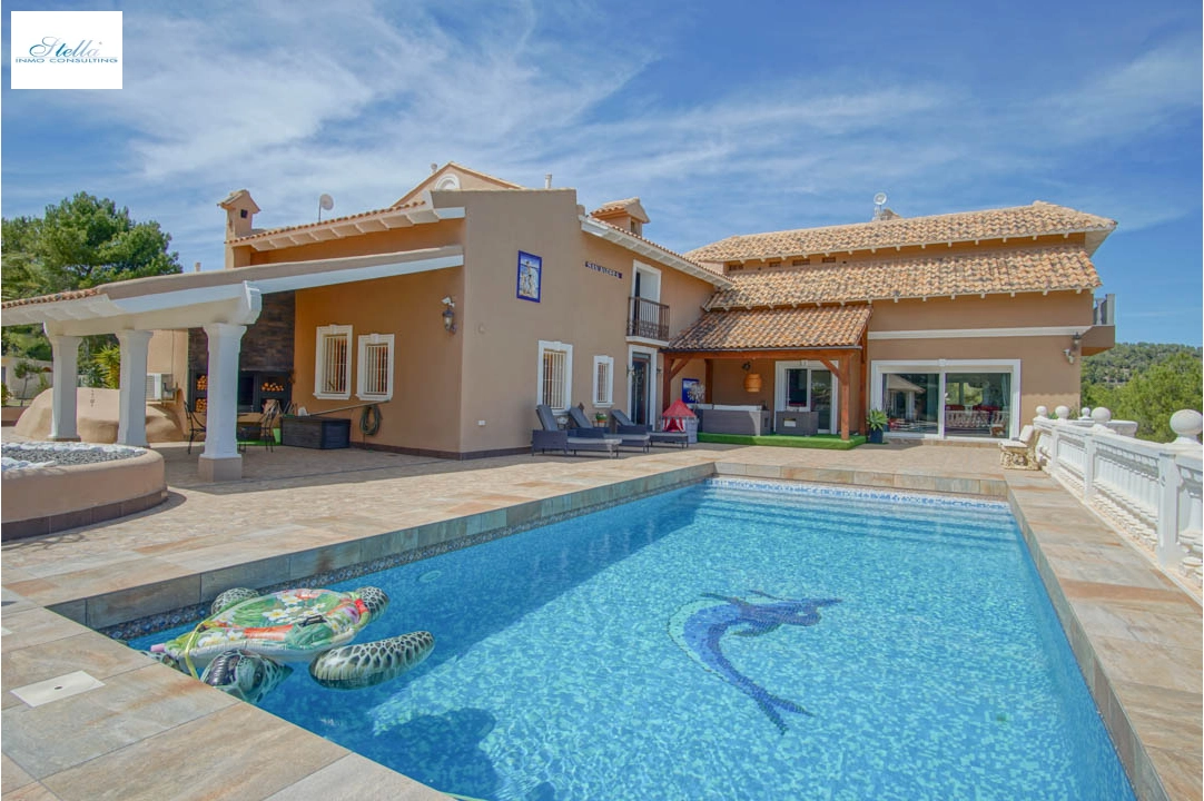 Villa in La Nucia(Sierra Verde) te koop, woonoppervlakte 900 m², Airconditioning, grondstuk 32900 m², 8 slapkamer, 9 badkamer, Zwembad, ref.: BP-7058NUC-3