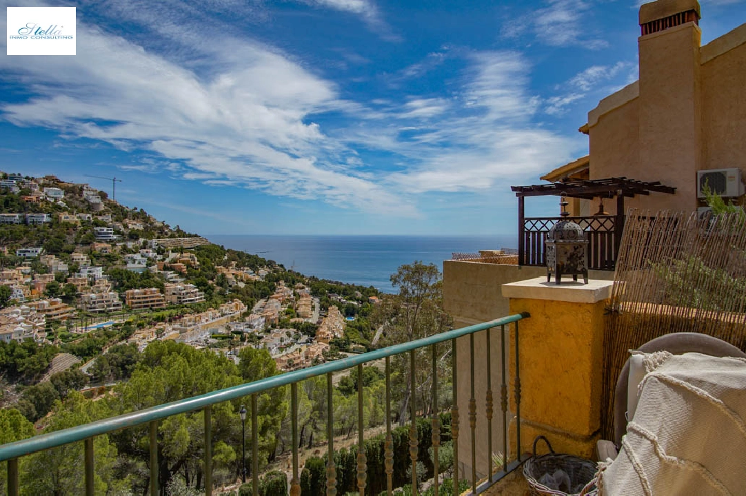 Reihenhaus in Altea(Altea Hills) te koop, woonoppervlakte 87 m², Airconditioning, grondstuk 87 m², 2 slapkamer, 2 badkamer, Zwembad, ref.: BP-7059ALT-1