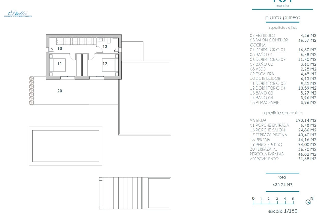 Villa in Moraira te koop, woonoppervlakte 190 m², Airconditioning, grondstuk 800 m², 4 slapkamer, 4 badkamer, Zwembad, ref.: BI-MT.H-792-10