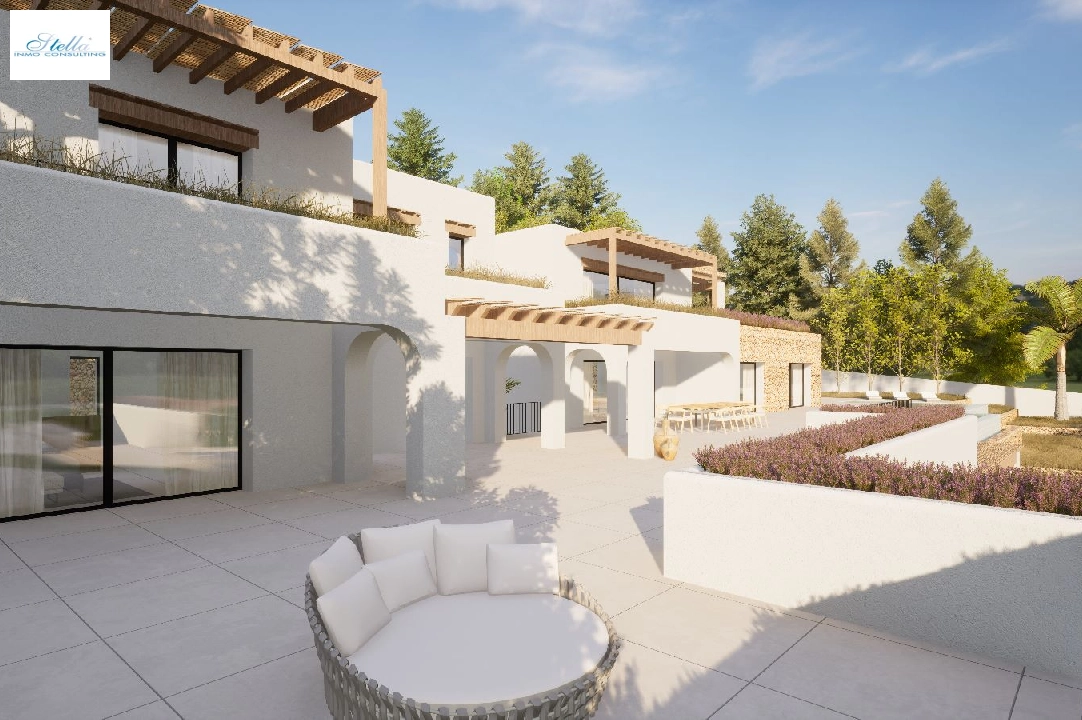 Villa in Moraira te koop, woonoppervlakte 2264 m², Bouwjaar 2024, Airconditioning, grondstuk 2896 m², 6 slapkamer, 6 badkamer, Zwembad, ref.: BI-MT.H-800-3