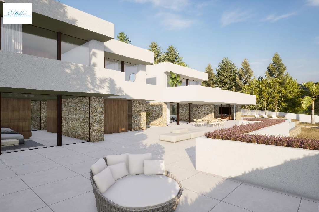 Villa in Moraira te koop, woonoppervlakte 2264 m², Bouwjaar 2024, Airconditioning, grondstuk 2896 m², 6 slapkamer, 6 badkamer, Zwembad, ref.: BI-MT.H-800-8