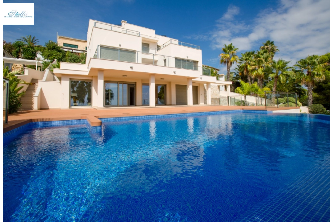 Villa in Moraira(Moravit) te koop, woonoppervlakte 559 m², Bouwjaar 2016, Airconditioning, grondstuk 1132 m², 4 slapkamer, 5 badkamer, Zwembad, ref.: BI-MT.H-798-42