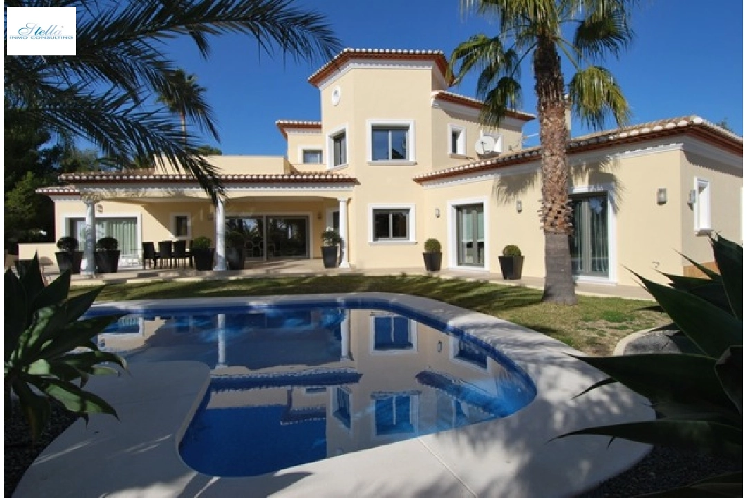 Villa in Benissa(Buenavista) te koop, woonoppervlakte 464 m², Bouwjaar 2015, Airconditioning, grondstuk 1131 m², 4 slapkamer, 4 badkamer, Zwembad, ref.: BI-BE.H-906-1