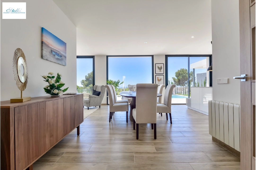 Villa in Moraira(La Sabatera) te koop, woonoppervlakte 259 m², Airconditioning, grondstuk 811 m², 4 slapkamer, 3 badkamer, Zwembad, ref.: CA-H-1766-AMBI-3