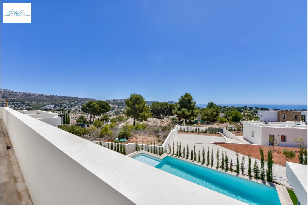 Villa in Moraira(La Sabatera) te koop, woonoppervlakte 259 m², Airconditioning, grondstuk 811 m², 4 slapkamer, 3 badkamer, Zwembad, ref.: CA-H-1766-AMBI-36