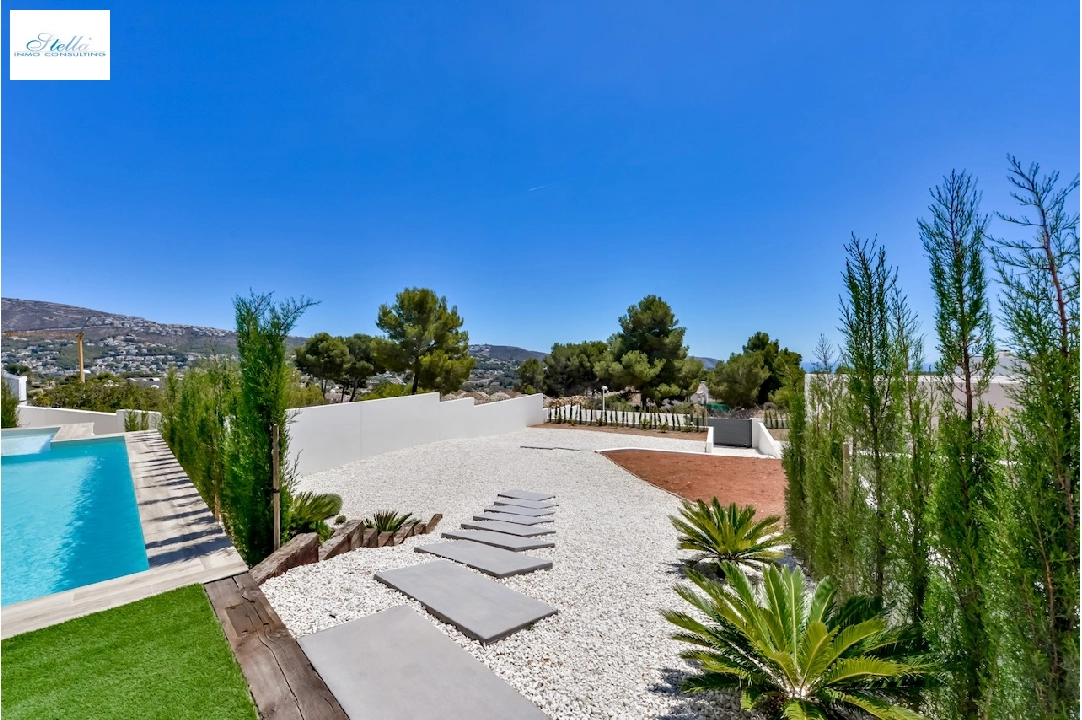 Villa in Moraira(La Sabatera) te koop, woonoppervlakte 259 m², Airconditioning, grondstuk 811 m², 4 slapkamer, 3 badkamer, Zwembad, ref.: CA-H-1766-AMBI-39