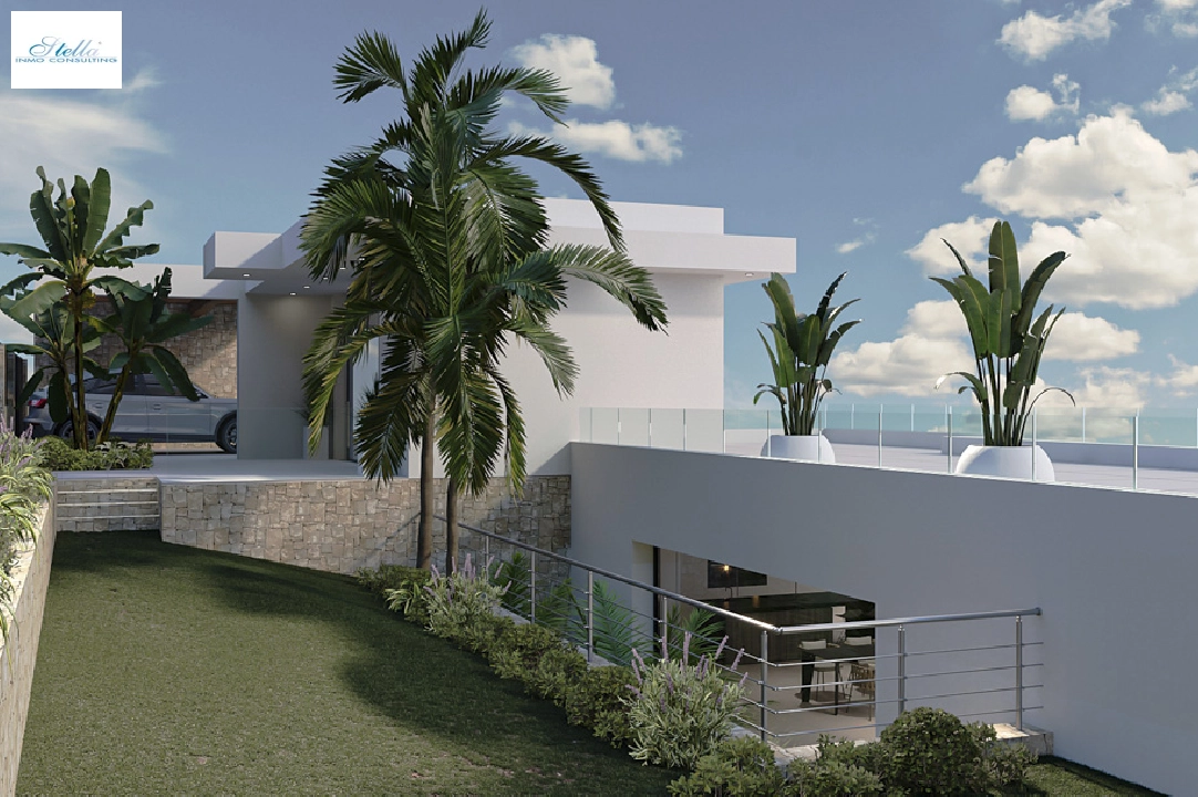 Villa in Calpe(Partida Empedrola) te koop, woonoppervlakte 453 m², Airconditioning, grondstuk 1013 m², 4 slapkamer, 5 badkamer, ref.: BP-4308CAL-4