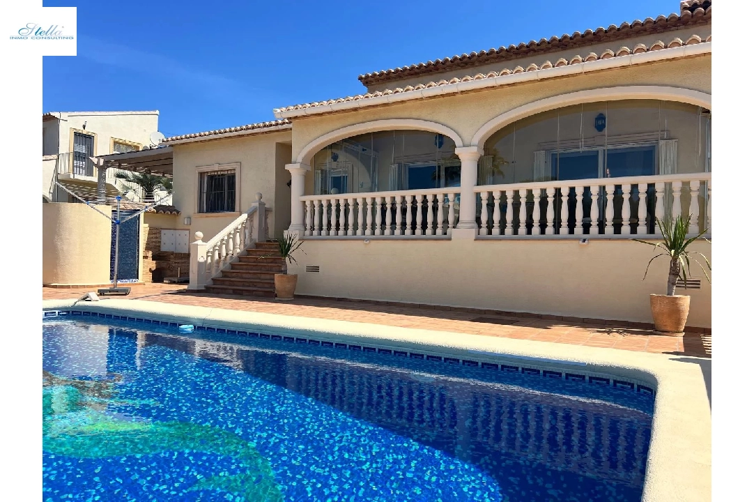 Villa in Calpe te koop, woonoppervlakte 145 m², Airconditioning, 3 slapkamer, 2 badkamer, Zwembad, ref.: BS-84840333-1