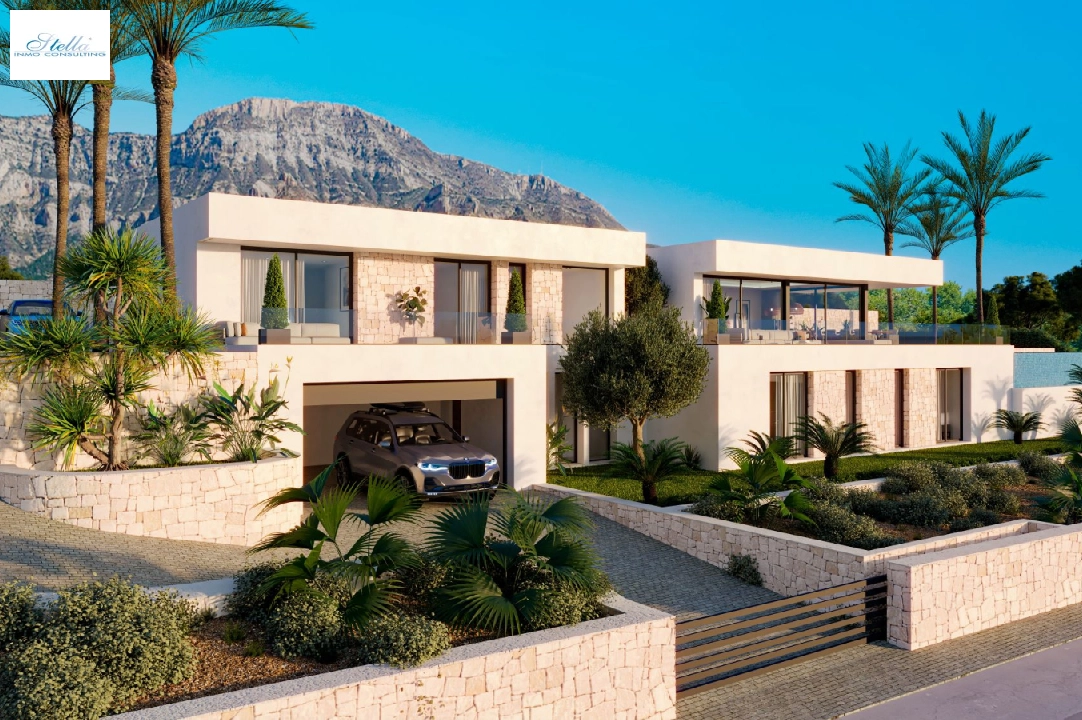 Villa in Denia(San Juan) te koop, woonoppervlakte 322 m², Bouwjaar 2026, + Centrale verwarming, Airconditioning, grondstuk 1600 m², 4 slapkamer, 4 badkamer, Zwembad, ref.: AS-0524-1