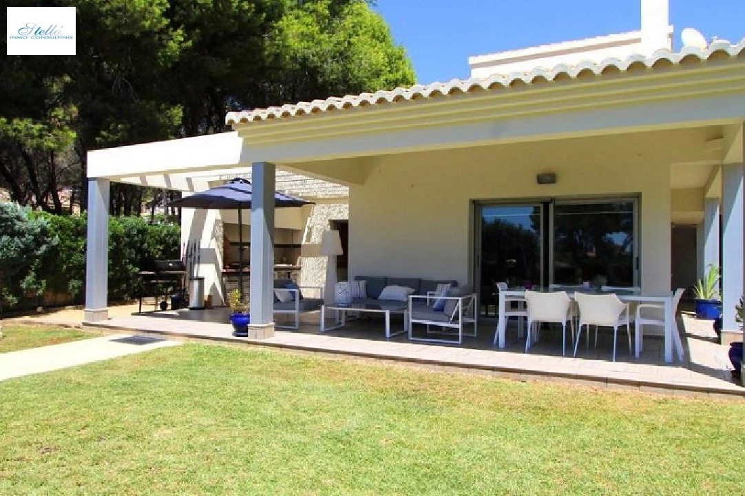 Villa in Moraira(La Cometa) te koop, woonoppervlakte 268 m², Airconditioning, grondstuk 1846 m², 5 slapkamer, 4 badkamer, Zwembad, ref.: CA-H-1780-AMB-22