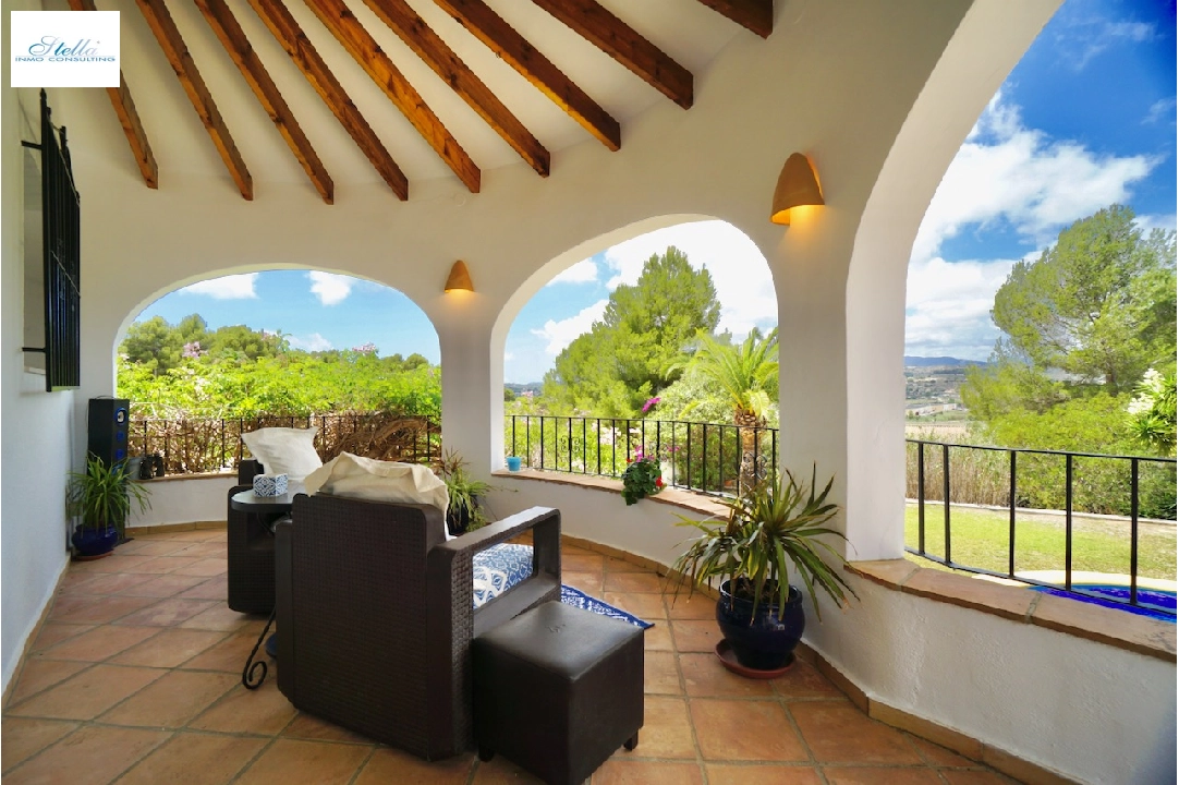 Villa in Moraira(Moraira Alcasar) te koop, woonoppervlakte 267 m², Airconditioning, grondstuk 972 m², 5 slapkamer, 3 badkamer, Zwembad, ref.: CA-H-1781-AMBI-25