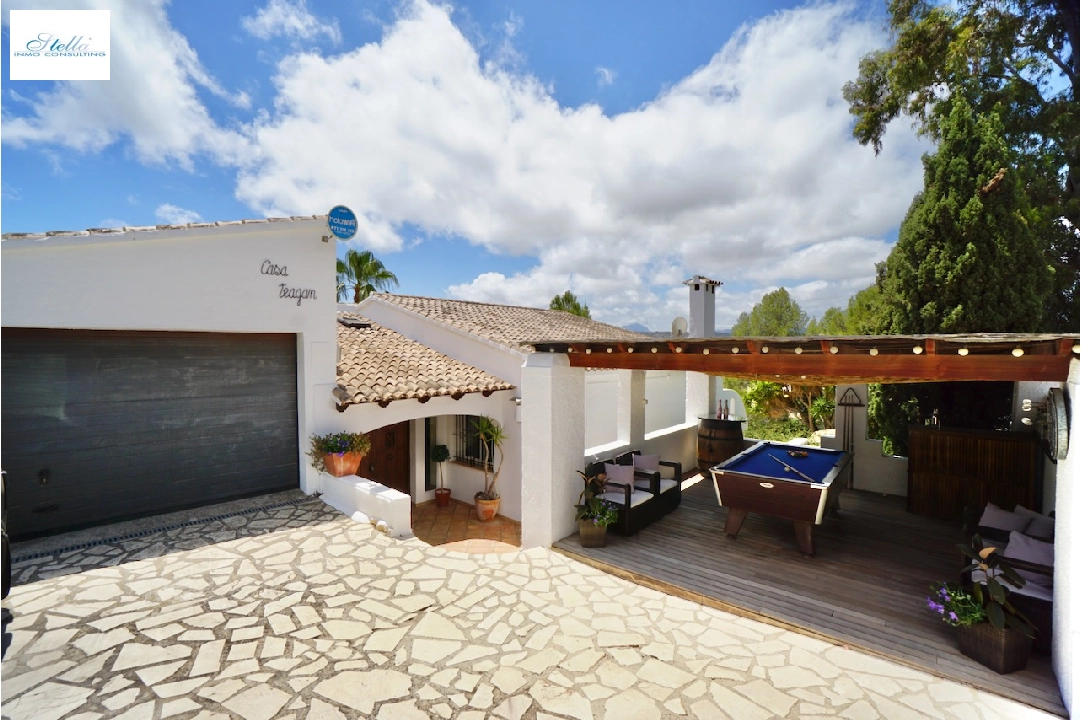 Villa in Moraira(Moraira Alcasar) te koop, woonoppervlakte 267 m², Airconditioning, grondstuk 972 m², 5 slapkamer, 3 badkamer, Zwembad, ref.: CA-H-1781-AMBI-44