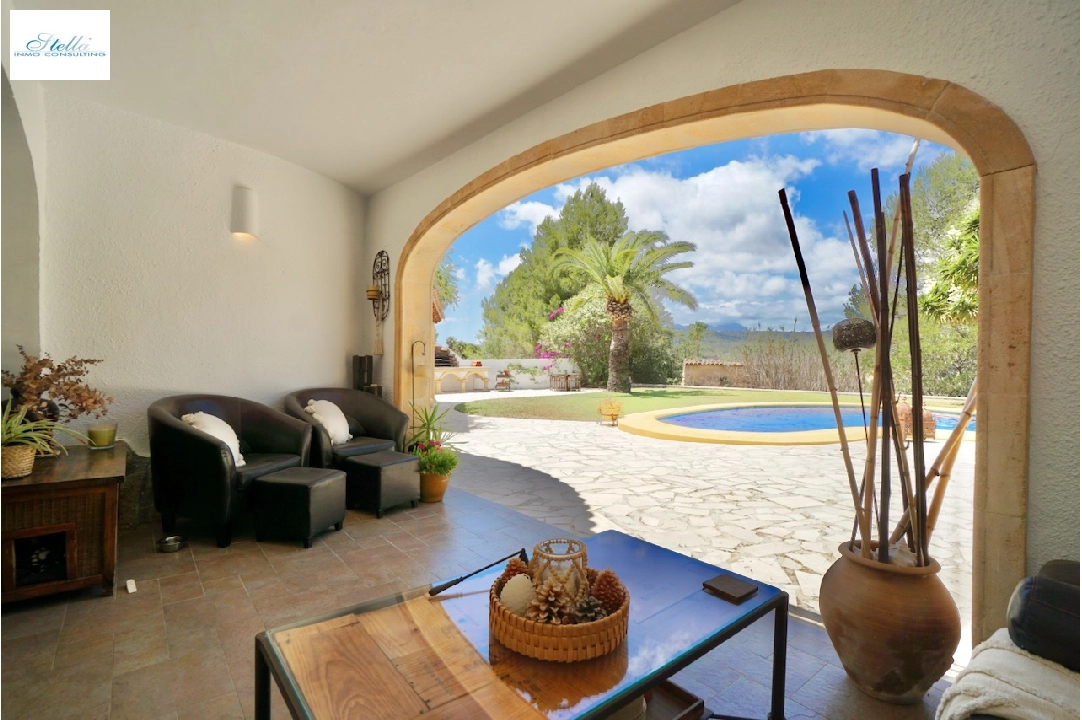 Villa in Moraira(Moraira Alcasar) te koop, woonoppervlakte 267 m², Airconditioning, grondstuk 972 m², 5 slapkamer, 3 badkamer, Zwembad, ref.: CA-H-1781-AMBI-6