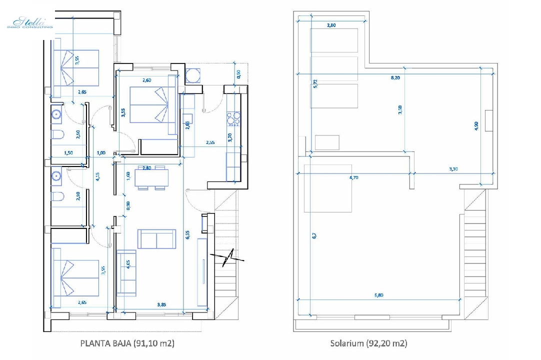 Villa in Ciudad Quesada te koop, woonoppervlakte 183 m², Staat Eerste bewoning, Airconditioning, grondstuk 185 m², 3 slapkamer, 2 badkamer, Zwembad, ref.: HA-CQN-111-E01-12