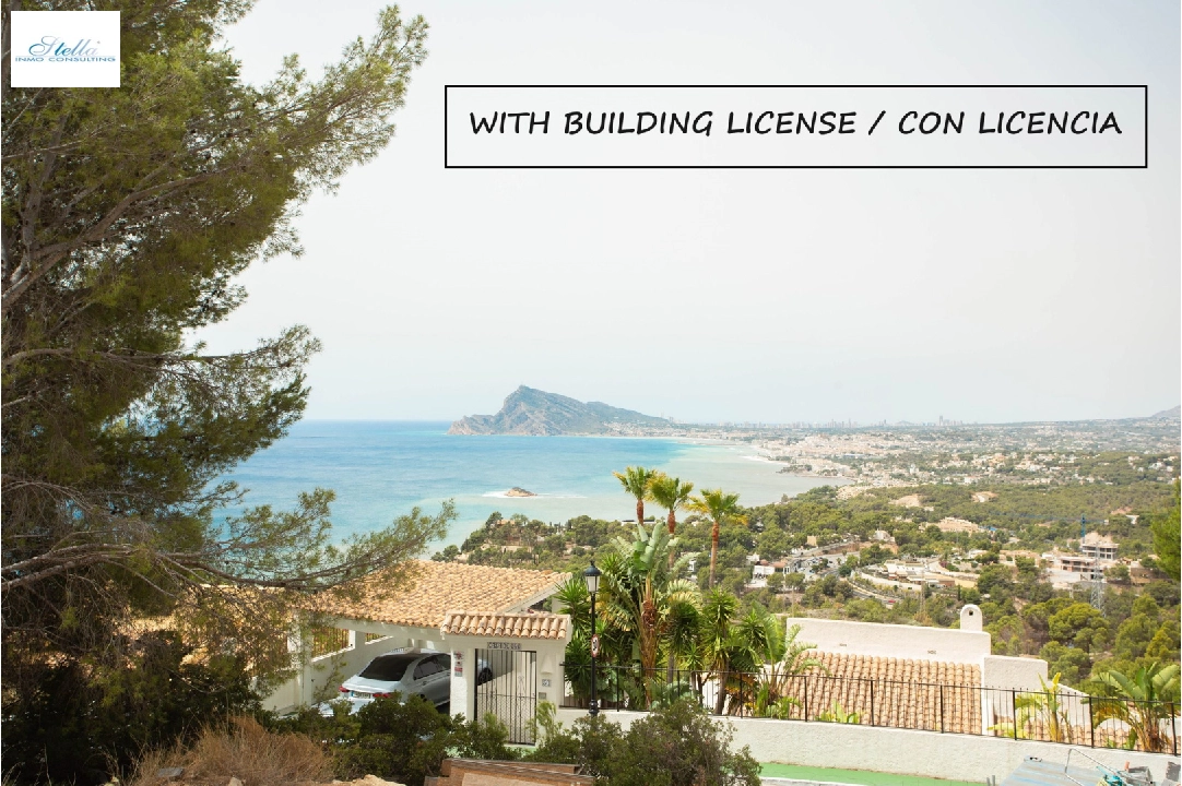 Wohngrundstück in Altea(Altea Hills) te koop, Airconditioning, grondstuk 823 m², Zwembad, ref.: BP-4412ALT-1