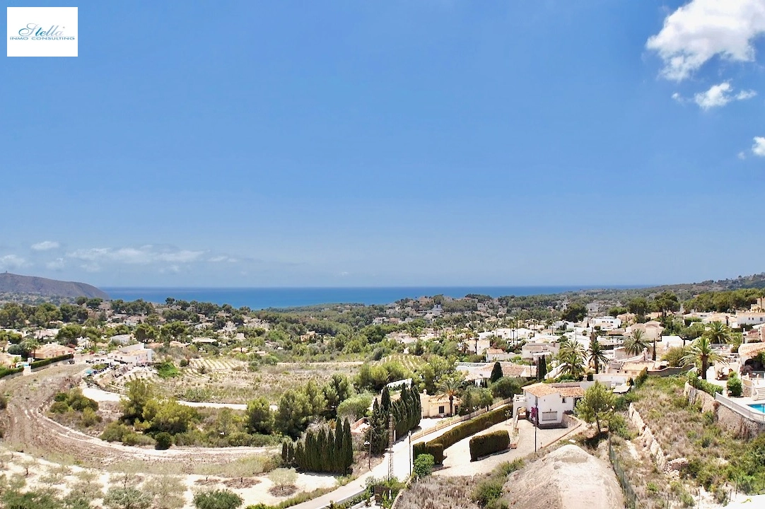 Villa in Moraira(La Sabatera) te koop, woonoppervlakte 185 m², Airconditioning, grondstuk 801 m², 4 slapkamer, 4 badkamer, Zwembad, ref.: CA-H-1786-AMB-1