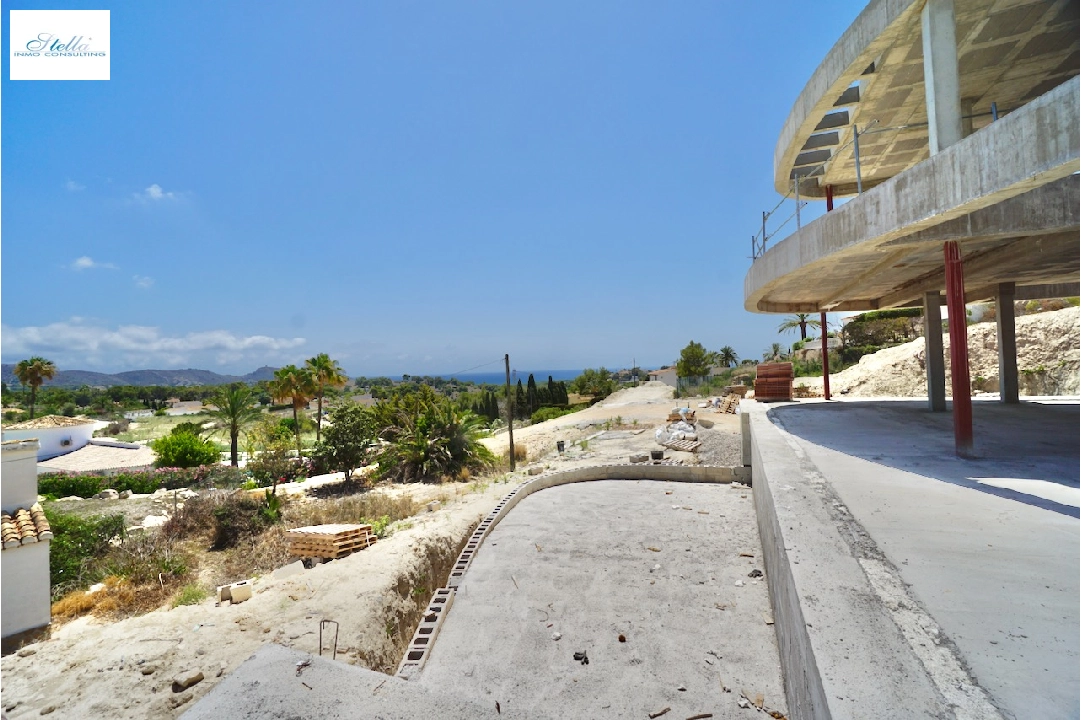 Villa in Moraira(La Sabatera) te koop, woonoppervlakte 185 m², Airconditioning, grondstuk 801 m², 4 slapkamer, 4 badkamer, Zwembad, ref.: CA-H-1786-AMB-16