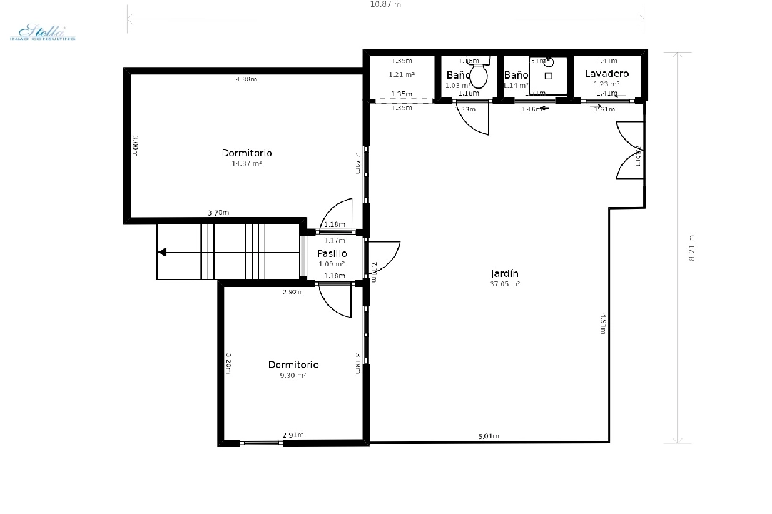 Apartment in Moraira(Moraira Centre) te koop, woonoppervlakte 110 m², grondstuk 440 m², 4 slapkamer, 1 badkamer, ref.: CA-A-1789-AMBE-32