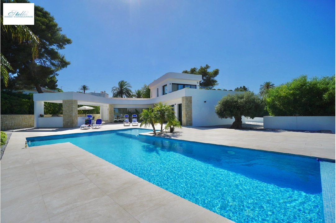 Villa in Javea(Pinosol) te koop, woonoppervlakte 260 m², Staat Eerste bewoning, + Vloerverwarming, Airconditioning, grondstuk 1866 m², 4 slapkamer, 3 badkamer, Zwembad, ref.: CA-H-1790-AMBE-41