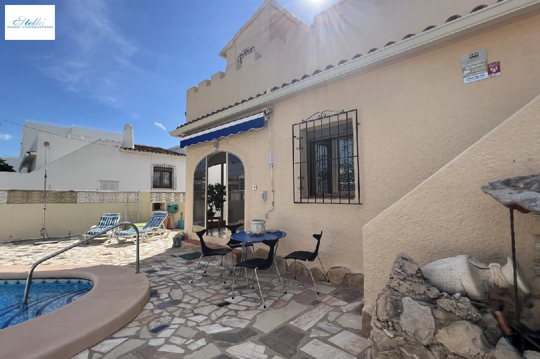 Villa in Els Poblets te koop, woonoppervlakte 124 m², Bouwjaar 1982, + Verwarming, Airconditioning, grondstuk 419 m², 4 slapkamer, 2 badkamer, Zwembad, ref.: RG-0424-20