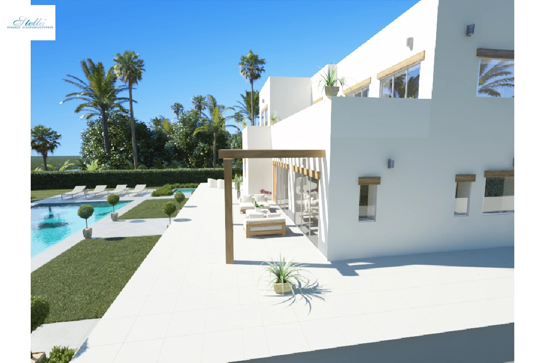 Villa in Alcalali(La Solana Gardens) te koop, woonoppervlakte 303 m², Airconditioning, grondstuk 600 m², 4 slapkamer, 3 badkamer, Zwembad, ref.: BP-4415ALC-3