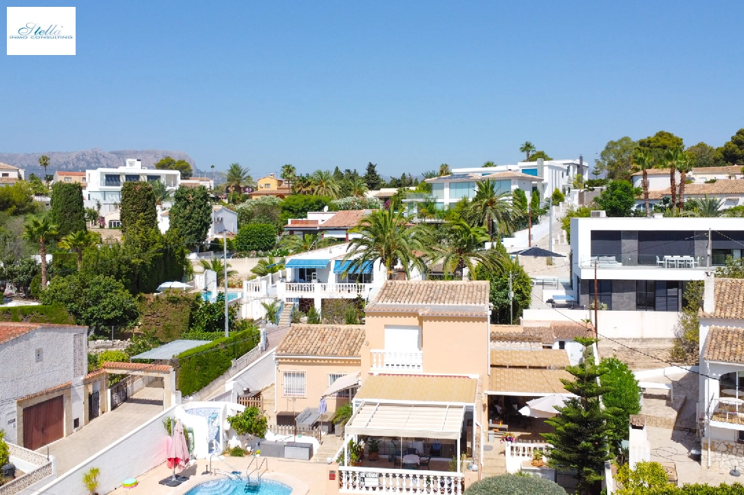 Villa in Calpe(Partida Calalga) te koop, woonoppervlakte 144 m², Airconditioning, grondstuk 555 m², 3 slapkamer, 3 badkamer, Zwembad, ref.: BP-4418CAL-6