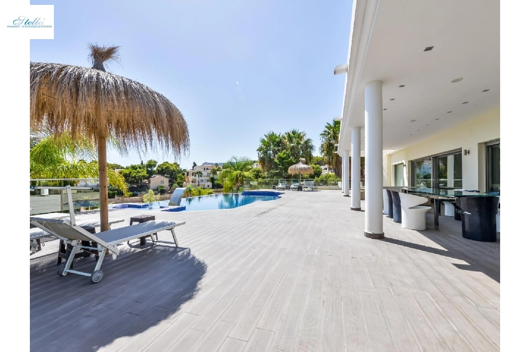 Villa in Benissa(Benissa) te koop, woonoppervlakte 585 m², Airconditioning, grondstuk 1843 m², 5 slapkamer, 5 badkamer, Zwembad, ref.: COB-2005-10535-36