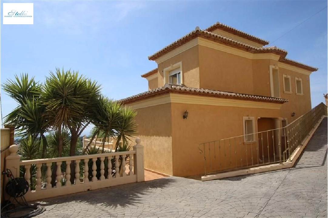 Villa in Calpe(Gran sol) te koop, woonoppervlakte 250 m², Airconditioning, grondstuk 927 m², 4 slapkamer, 3 badkamer, Zwembad, ref.: COB-3261-10535-16