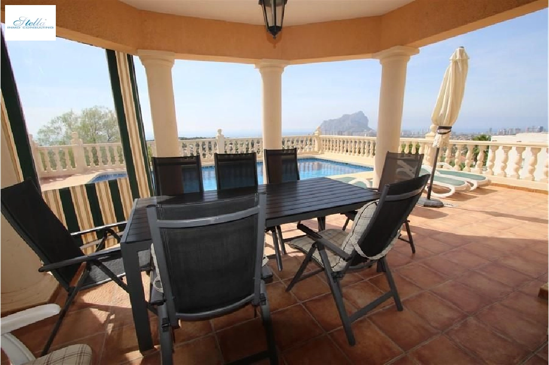 Villa in Calpe(Gran sol) te koop, woonoppervlakte 250 m², Airconditioning, grondstuk 927 m², 4 slapkamer, 3 badkamer, Zwembad, ref.: COB-3261-10535-3